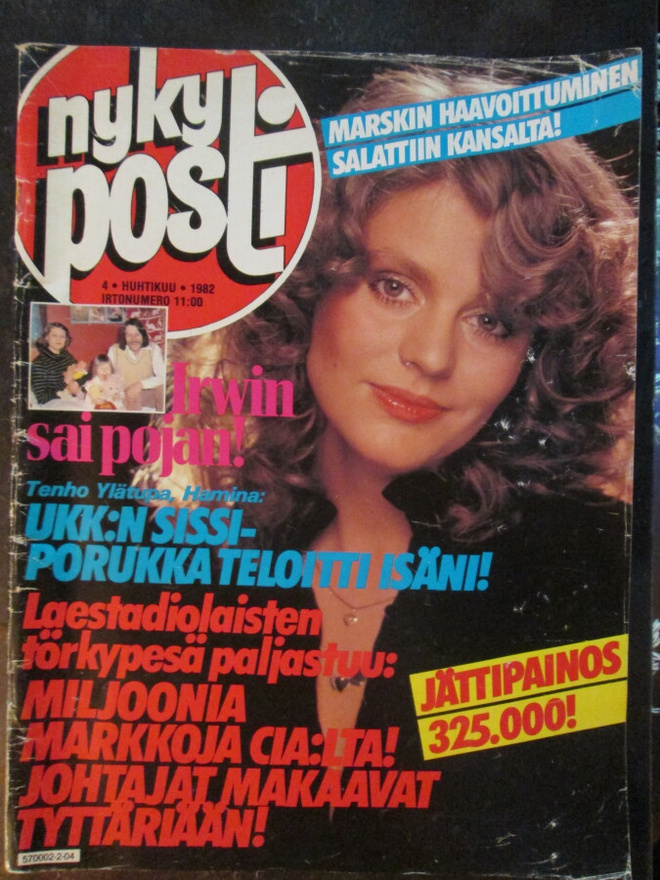 NYKYPOSTI LEHTI  2 / 1982 KATSO SISÄLTÖ KUVASTA 2