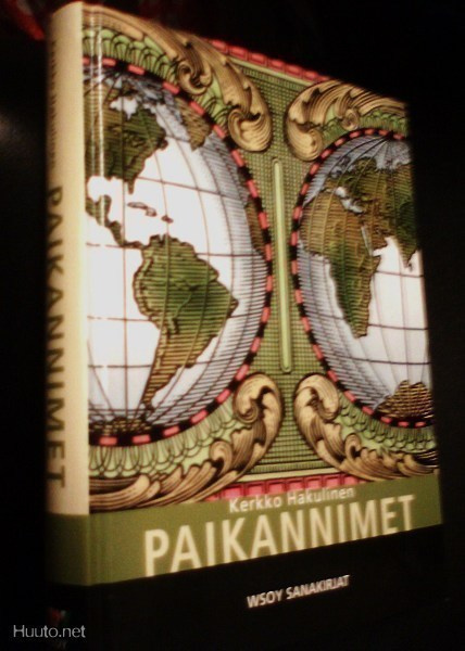 Kerkko Hakulinen: PAIKANNIMET (1.p.2006) Sis.postikulut