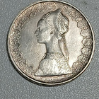 Italian 500 liiran hopea kolikko - pikkukuva 1