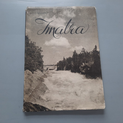 Imatra kuvakirja v-1958 HIENO! Vuoksen kauppala