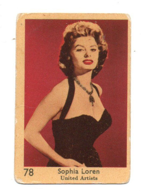 Purkkakuva n:o 78 SOPHIA LOREN