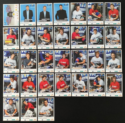 09-10 EV Zug Team Issue Set Valtteri Immonen Jussi Markkanen