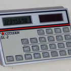 Vintage Citizen SL-2 taskulaskin - pikkukuva 2