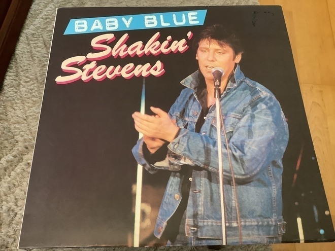 SHAKIN’ STEVENS / BABY Blue vinyl.