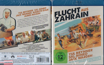 escape from zahrain (60 224) UUSI -DE- BLU-RAY yul brynner