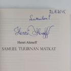 Henri Aleneff : Samuel Tuurnan matkat (signeerattu) - pikkukuva 3