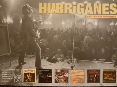 HURRIGANES Love Records PROMOJULISTE vuodelta 2001, HIENO !