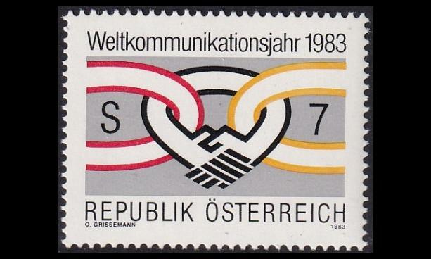 Itävalta 1731 ** Kansainvälinen viestinnän vuosi (1983)
