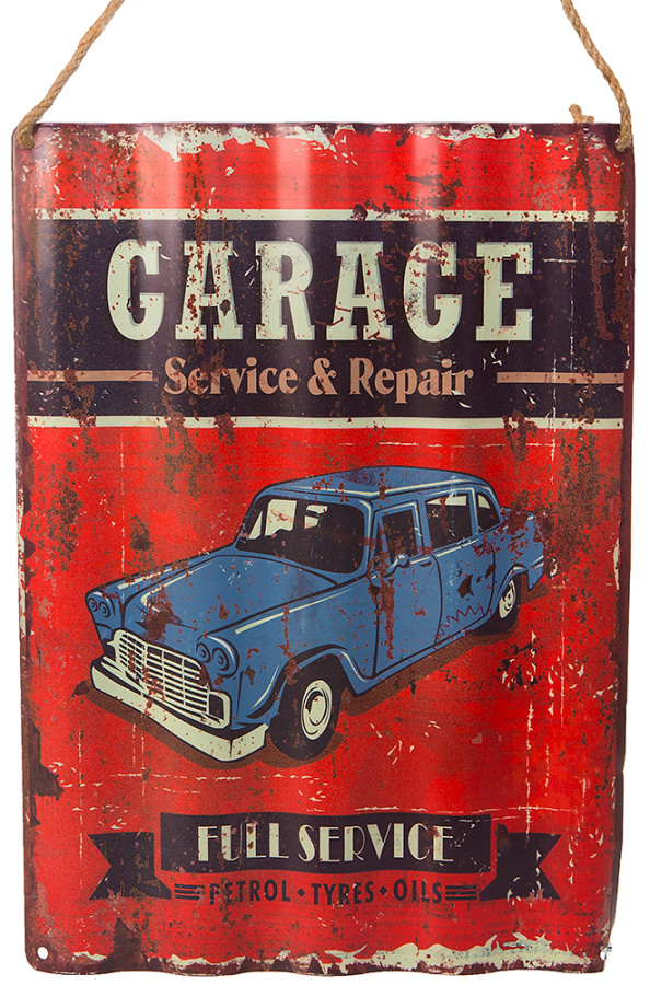 METALLIKYLTTI AALTO 28,5 X 40CM GARAGE	(44 818)	(met-114)		B