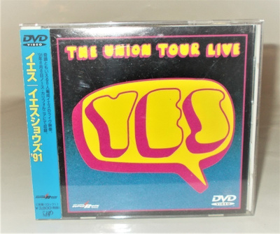 YES: THE UNION TOUR LIVE DVD (JAPAN)