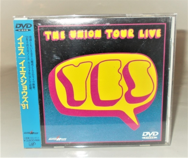 YES: THE UNION TOUR LIVE DVD  (JAPAN)
