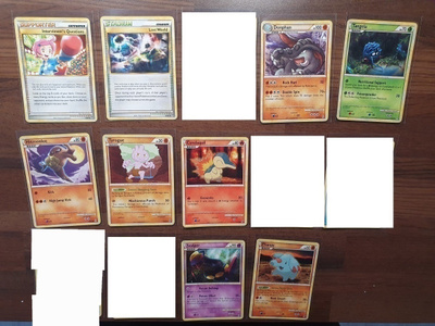 Pokemon Call of Legends Sarjan kortteja yksittäin myynnissä