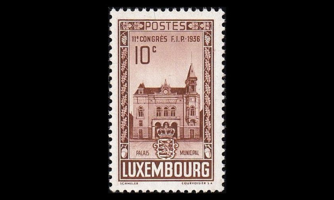 Luxemburg 290 * Postimerkkinäyttely 10 C (1936)