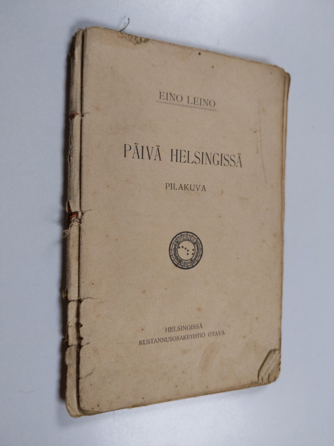 Eino Leino : Päivä Helsingissä : pilakuva
