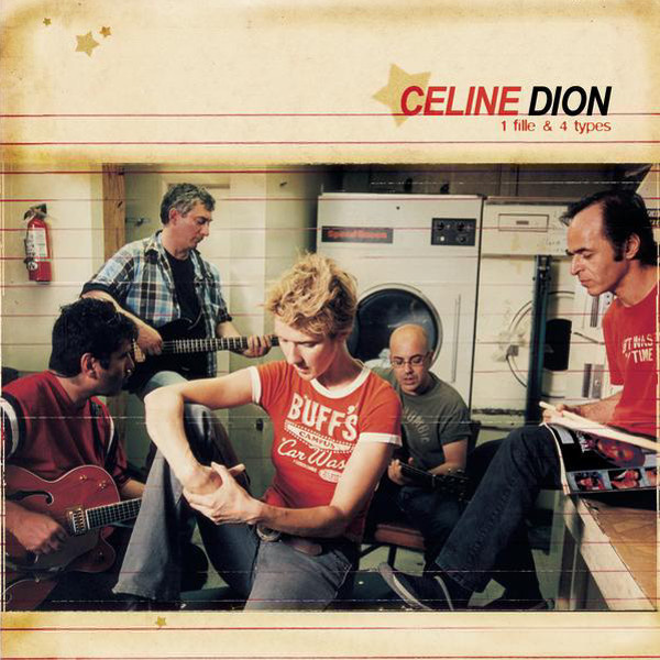 Celine Dion - 1 Fille & 4 Types (CD) HYVÄ KUNTO!!
