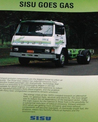 1994 Sisu SK LPG esite - kuorma-auto