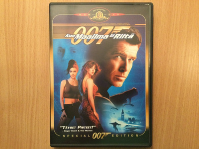 007- Kun maailma ei riitä - DVD •