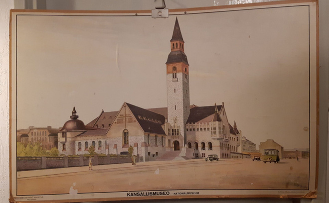 Opetustaulu  kansallismuseo  1928