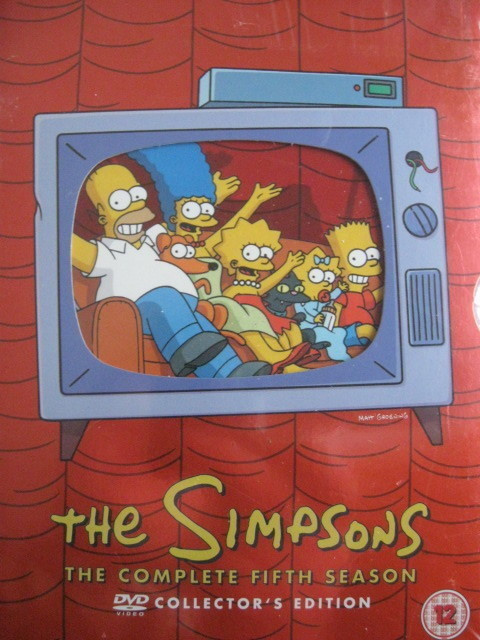 THE SIMPSONS 5. TUOTANTOKAUSI DVD