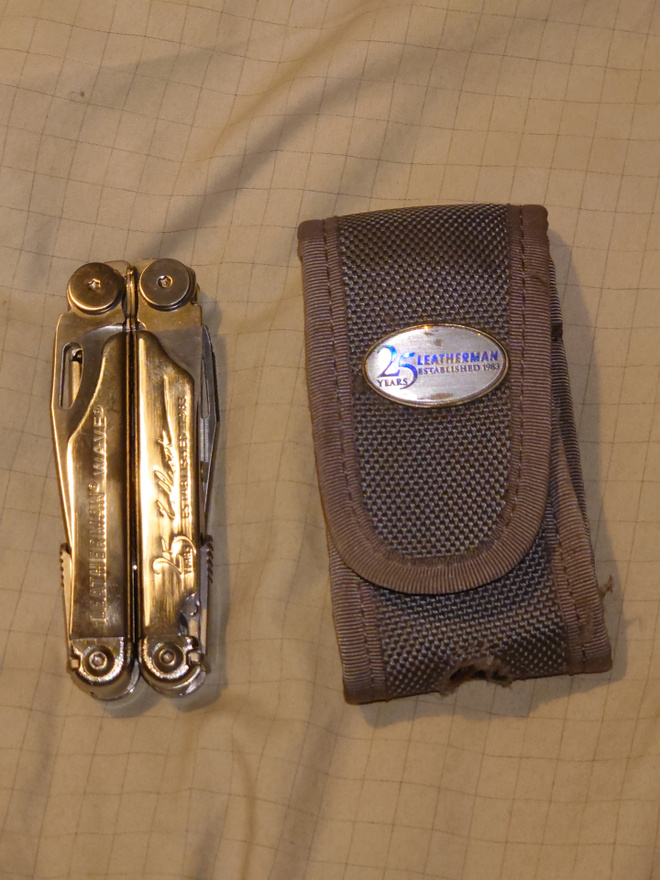 Leatherman wave 25 years juhlamalli