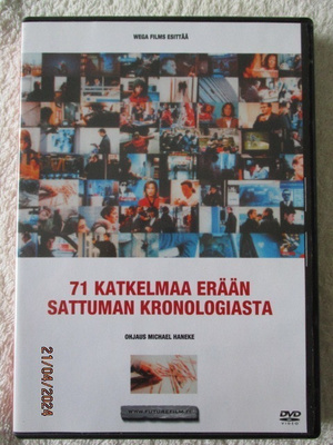 71 KATKELMAA ERÄÄN SATTUMAN KRONOLOGIASTA (DVD)