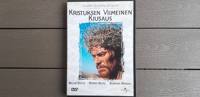 DVD: Kristuksen Viimeinen Kiusaus (Willem Dafoe 1998/2003)