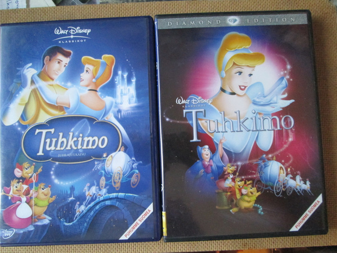 Walt Disney Klassikot 12: Tuhkimo (Cinderella)  2DVD + Liisa