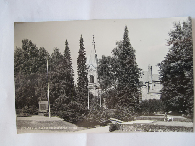VANHA Postikortti Jyväskylä 1950-l Alkup.Mallikappale