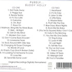 BUDDY HOLLY:PURELY... BUDDY HOLLY 2CD - pikkukuva 2
