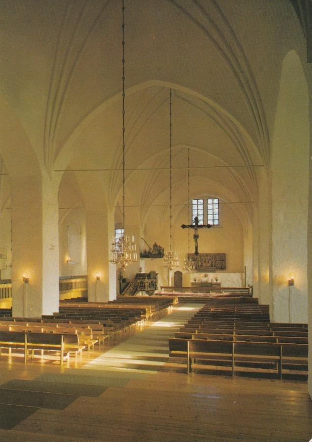KIRKKOKORTTI - NAANTALIN KIRKKO - SISÄKUVA - 5/2