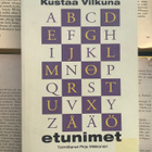 Kustaa Vilkuna - Etunimet (nid.) - pikkukuva 1