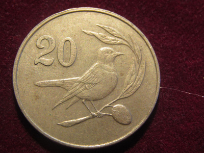 20 cents 1983. Kypros-Cyprus