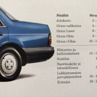 Esite Ford Orion 1988/1989 - pikkukuva 2