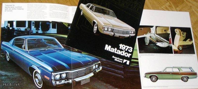 1973 AMC Matador esite - KUIN UUSI - Rambler