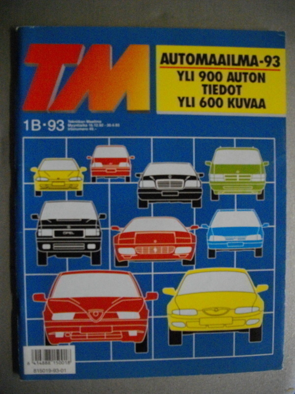 Tekniikan Maailma Nro 1B/1993 (18.3)