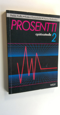 Heikki Kallio : Prosentti : opistoasteelle 2