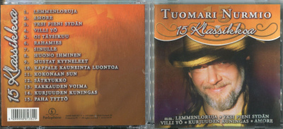 TUOMARI NURMIO . CD-LEVY . 15 KLASSIKKOA