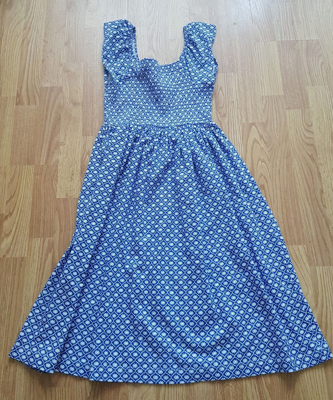 Uusi/hyvä sininen vaatepaketti koko 158/164 cm