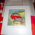 Kermansavi autohistorian taulu Mini-cooper S - pikkukuva 1