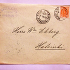 1900 Kausala J Kausalainen pvleimakuori Ekbergille Hkiin - pikkukuva 1