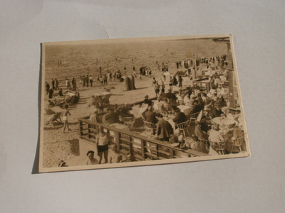 Tallin,Piritan uimaranta, paljon väkeä, 1930-lukua, ei p.