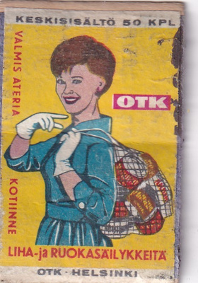 OTK, Helsinki, Liha- ja ruokasäilykkeitä    b602