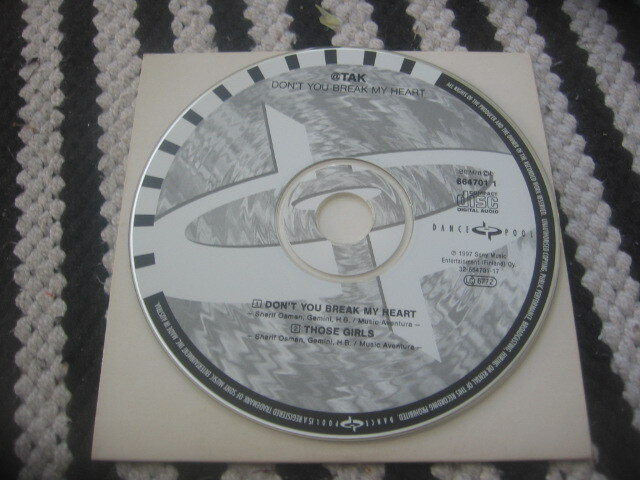 @tak - Don't You Break My Heart (cds)
