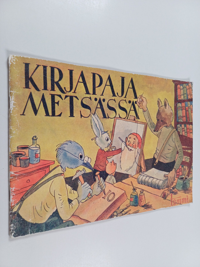 Antero Kajanto : Kirjapaja metsässä
