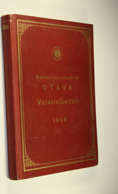 Kustannusosakeyhtiö Otavan kustannustuotteiden varastolue...