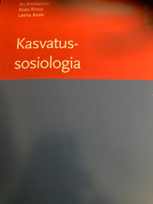 KASVATUSSOSIOLOGIA