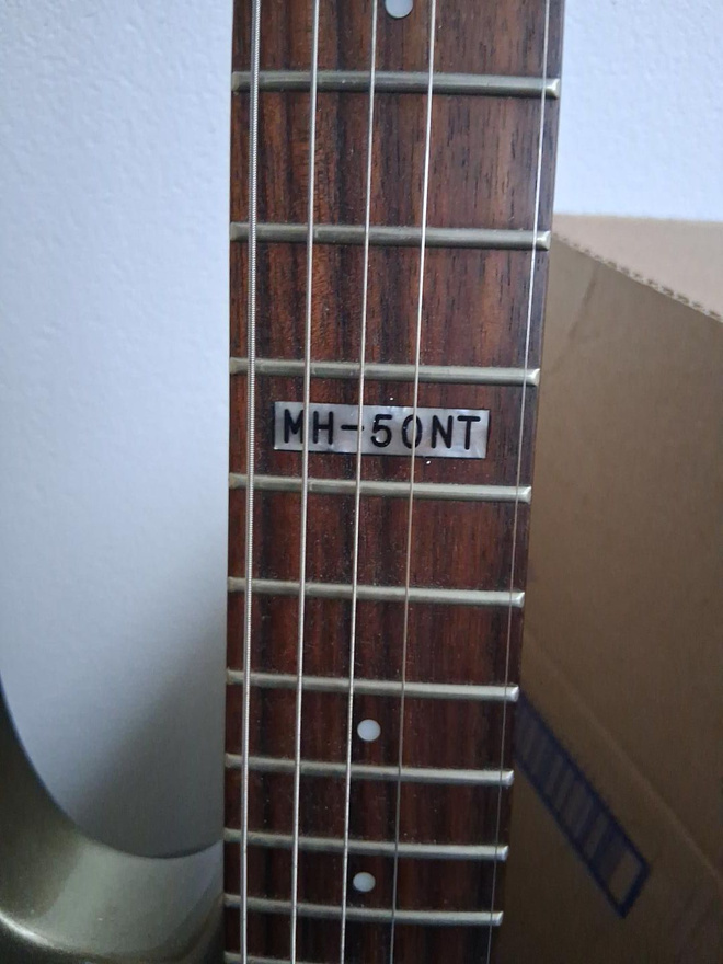 ESP LTD MH-50NT sähkökitara – metallinhohtoinen harmaa