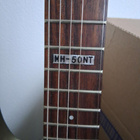 ESP LTD MH-50NT sähkökitara – metallinhohtoinen harmaa - pikkukuva 1