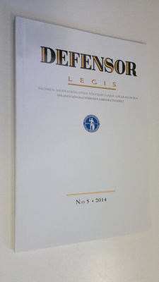 Defensor legis n:o 5/2014
