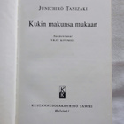 Kukin makunsa mukaan - Junichiro Tanizaki 1.p (sid.) - pikkukuva 1